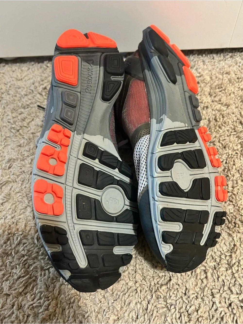 Reebok Men's Training Sneakers in Gray & Red
